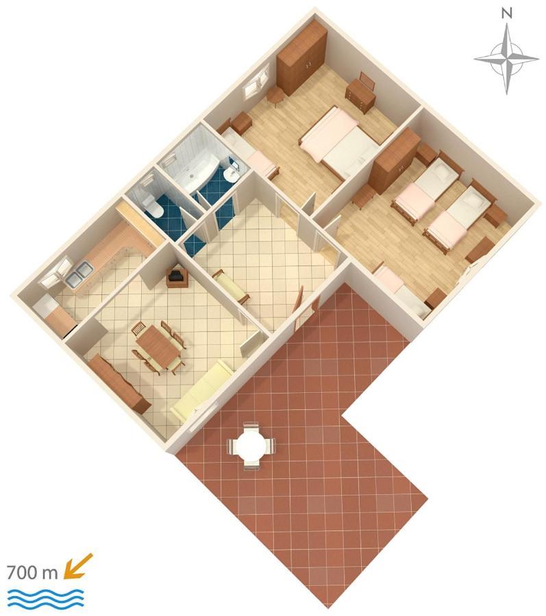 Apartment Biograd Na Moru 5899A 외부 사진